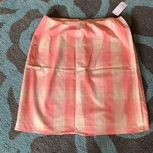 Old Navy Woman’s Sz Lg Pink Plaid Skirt New w/tags
